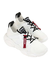 MOSCHINO COTURE Calza Blanco Trainers Gr.42