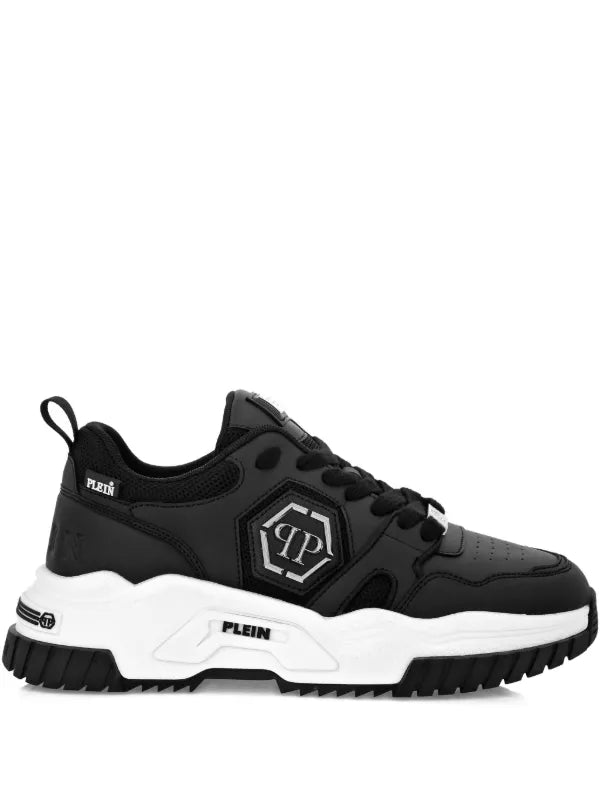 PHILLIP PLEIN Predator Sneaker Schwarz Weiß Gr.43