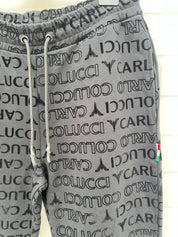 (39) Carlo Colucci Hose Schwarz samt