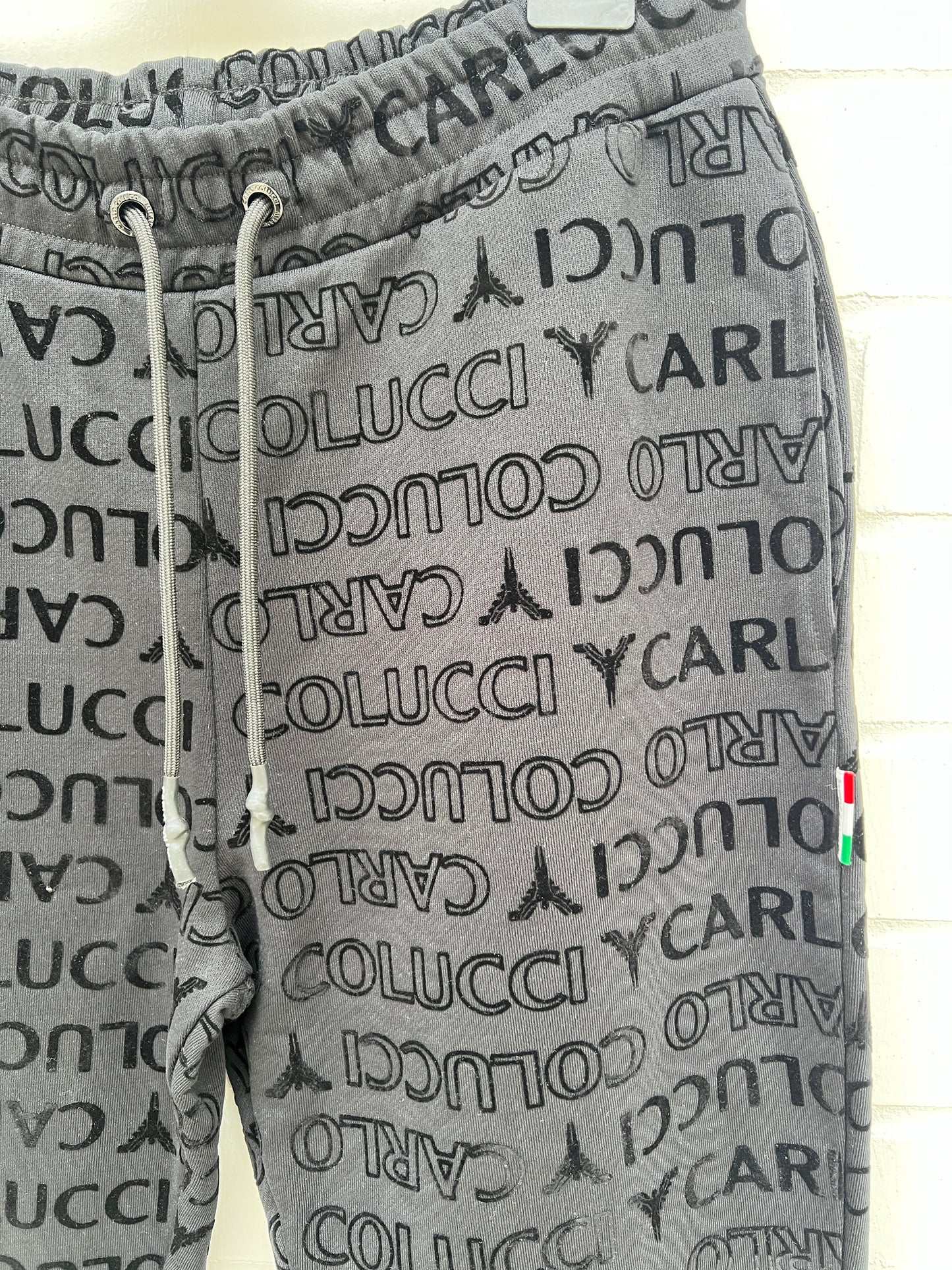 (39) Carlo Colucci Hose Schwarz samt