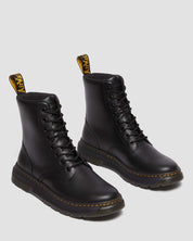 DR.MARTENS Crewson Schnürstiefel Schwarz Leder Gr.42