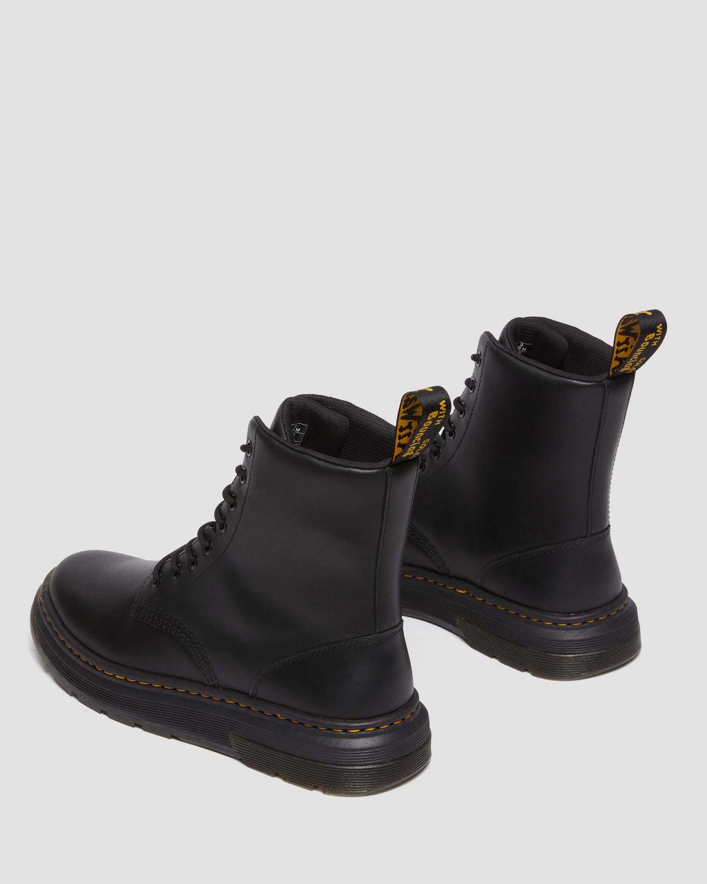 DR.MARTENS Crewson Schnürstiefel Schwarz Leder Gr.42
