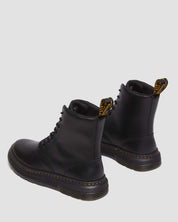 DR.MARTENS Crewson Schnürstiefel Schwarz Leder Gr.42