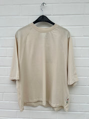 (40) Carlo Colucci Tshirt cremeweiß