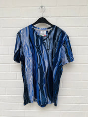(42) Carlo Colucci Tshirt blau