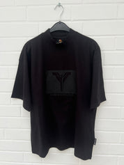 (43) Carlo Colucci Tshirt schwarz