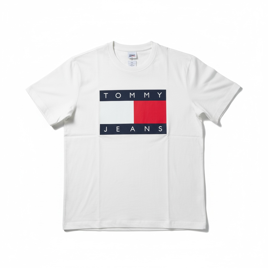 TOMMY JEANS Tshirt 100% Cotton weiß Gr.XXL