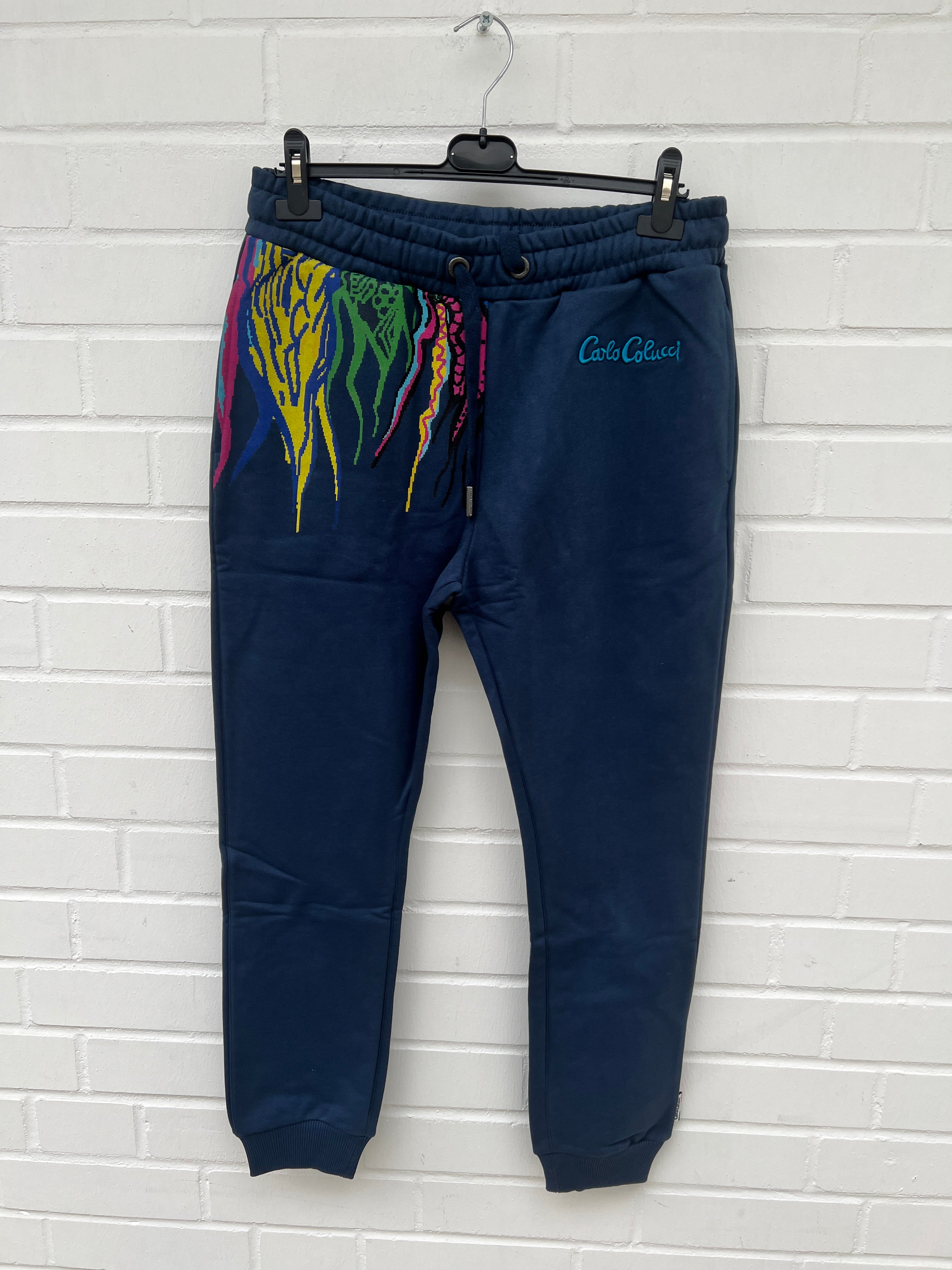 (Stange3) Carlo Colucci Hose blau Gr.S
