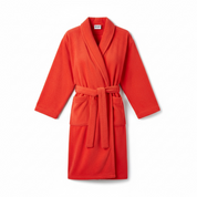 KENZO Damen Frottee Bademantel Rot