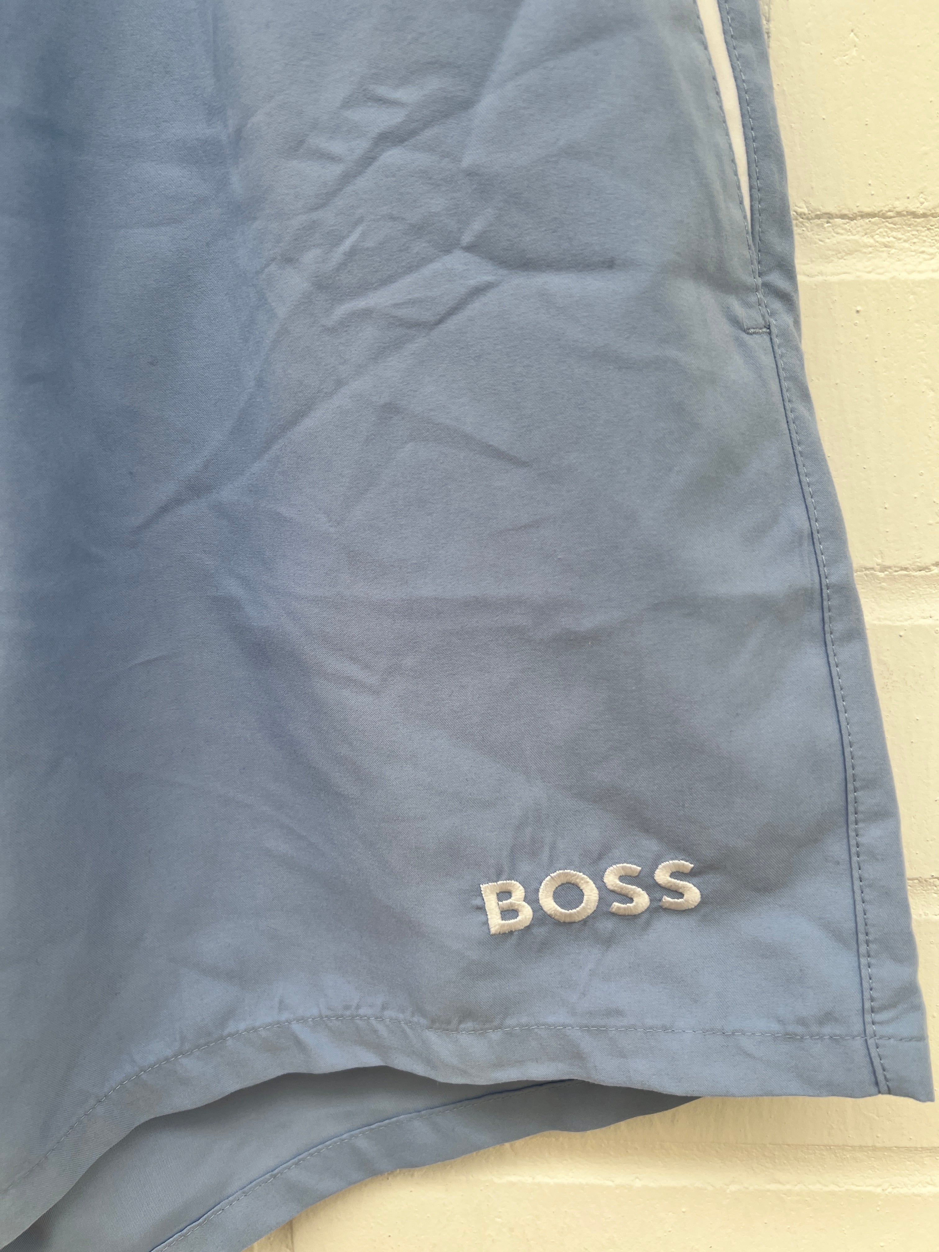 Badehose hellblau weiß Gr.XXL