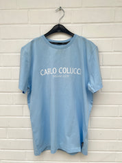 Carlo Colucci Tshirt hellblau -139-