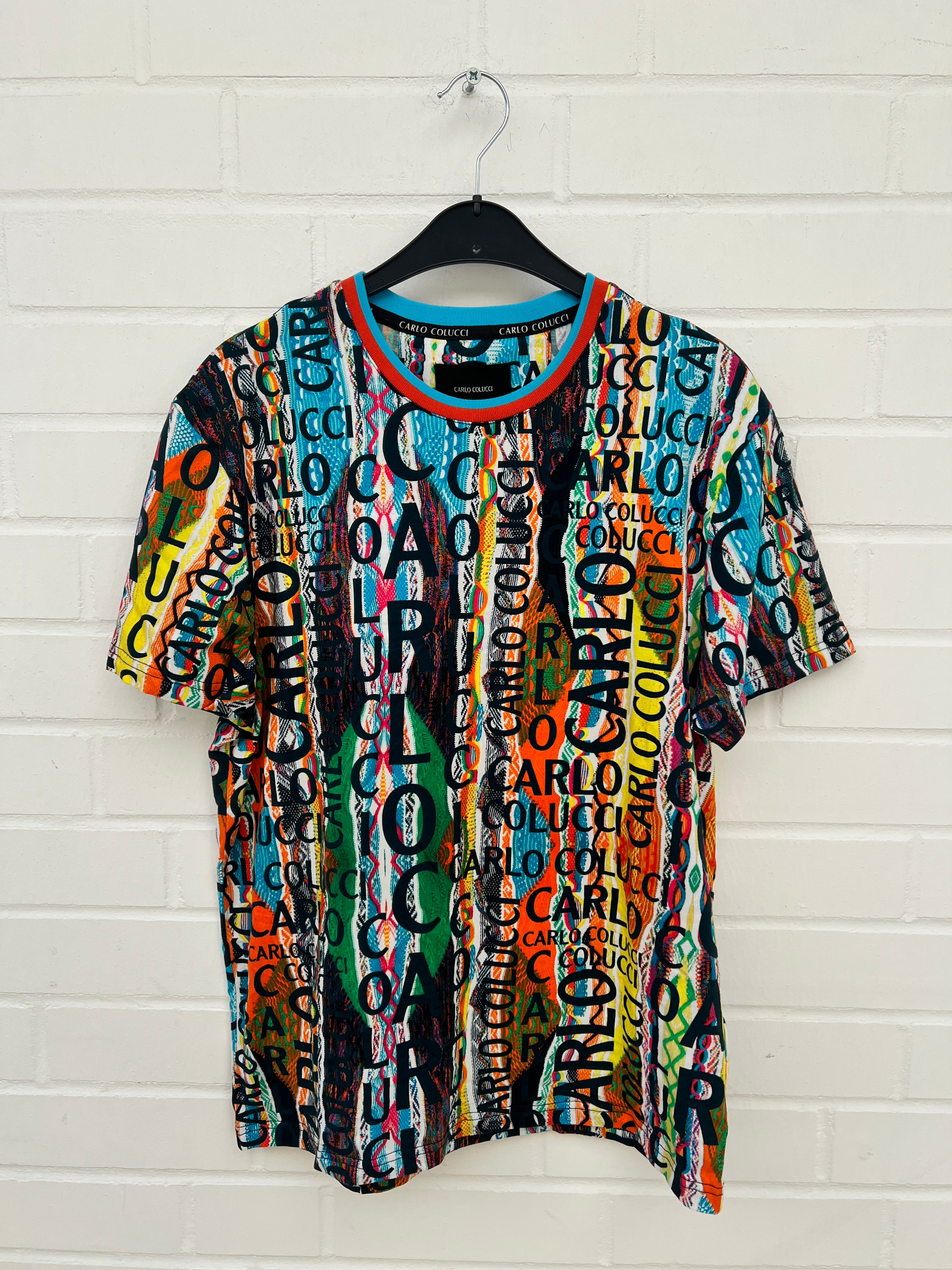 (Stange3) Carlo Colucci Tshirt bunt