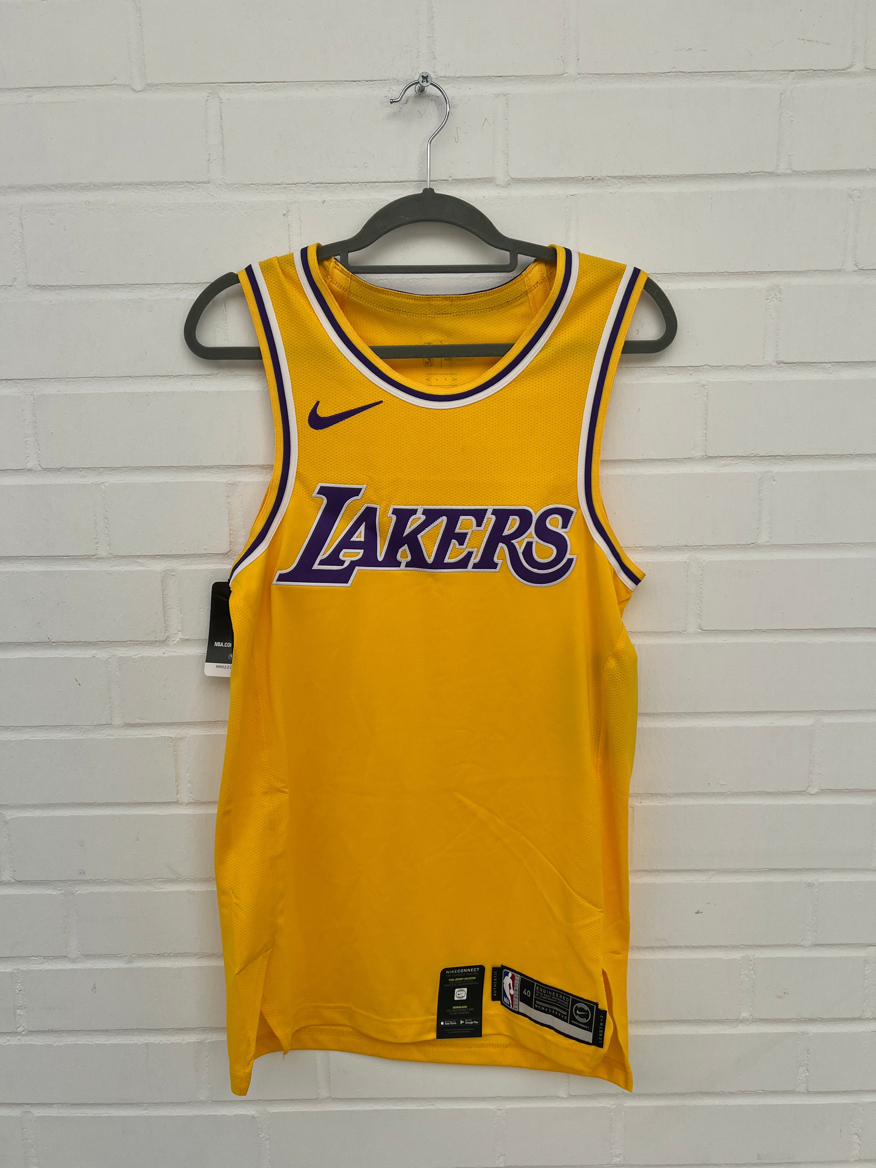 (153) NBA Lakers Trikot gelb