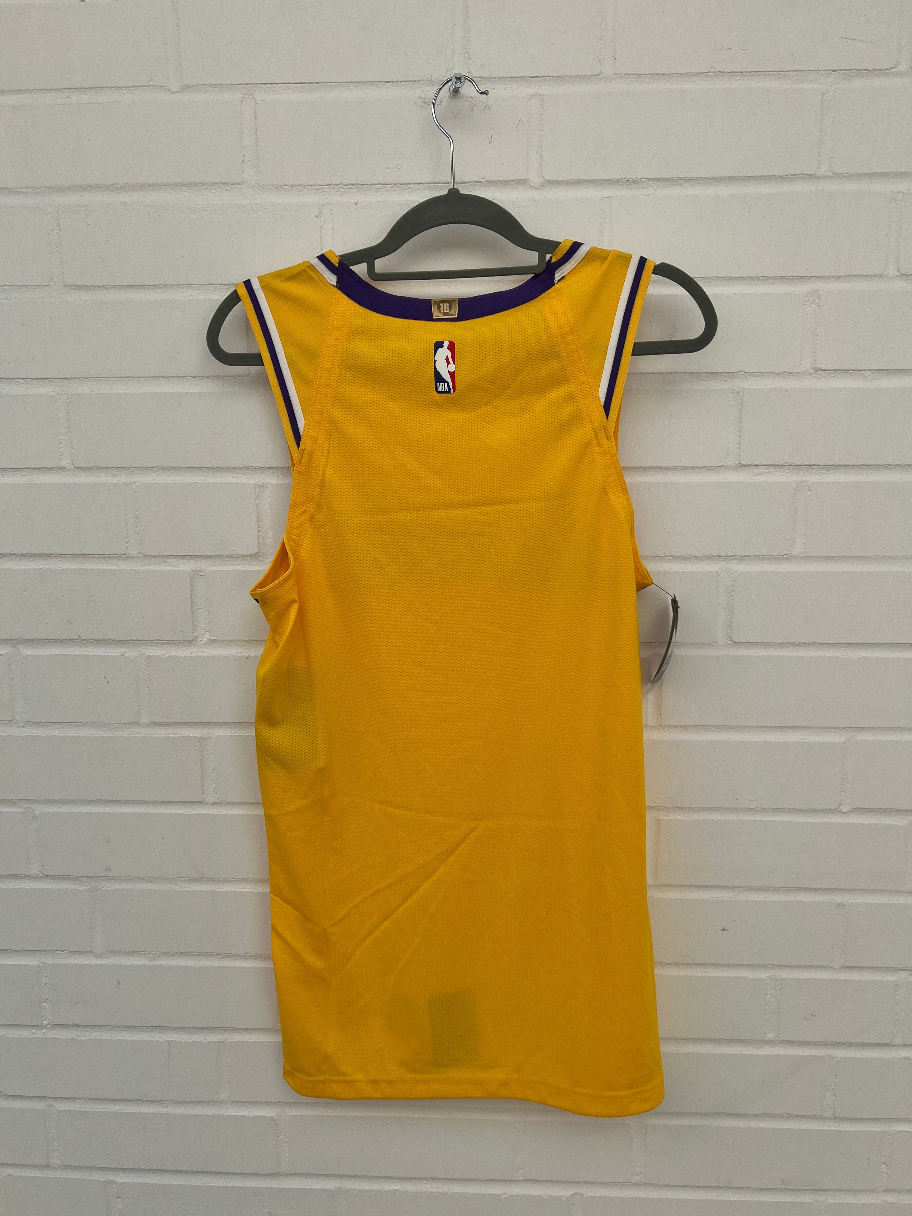 (153) NBA Lakers Trikot gelb