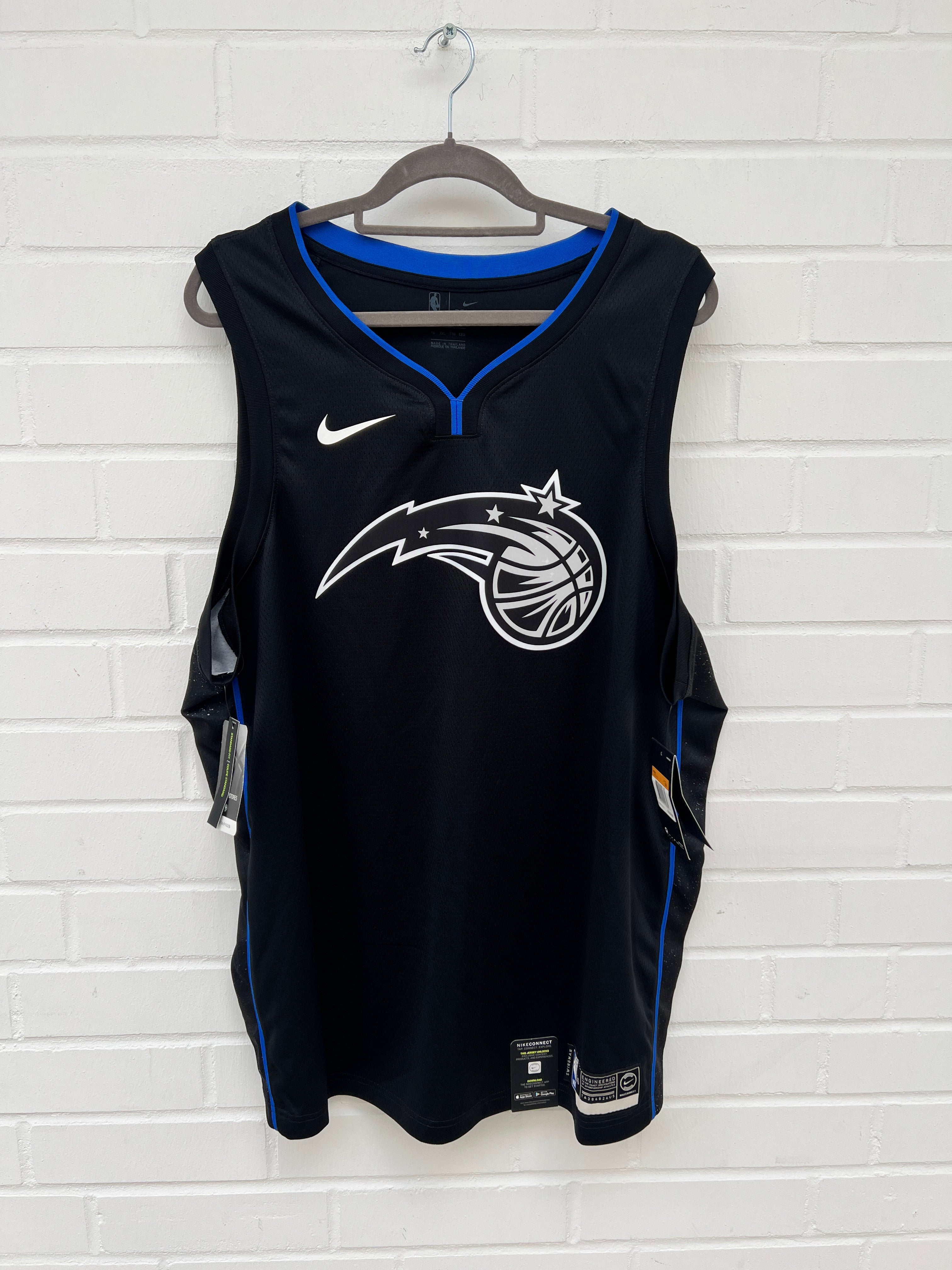 (Stange4) NBA Trikot schwarz blau Gr.XXL