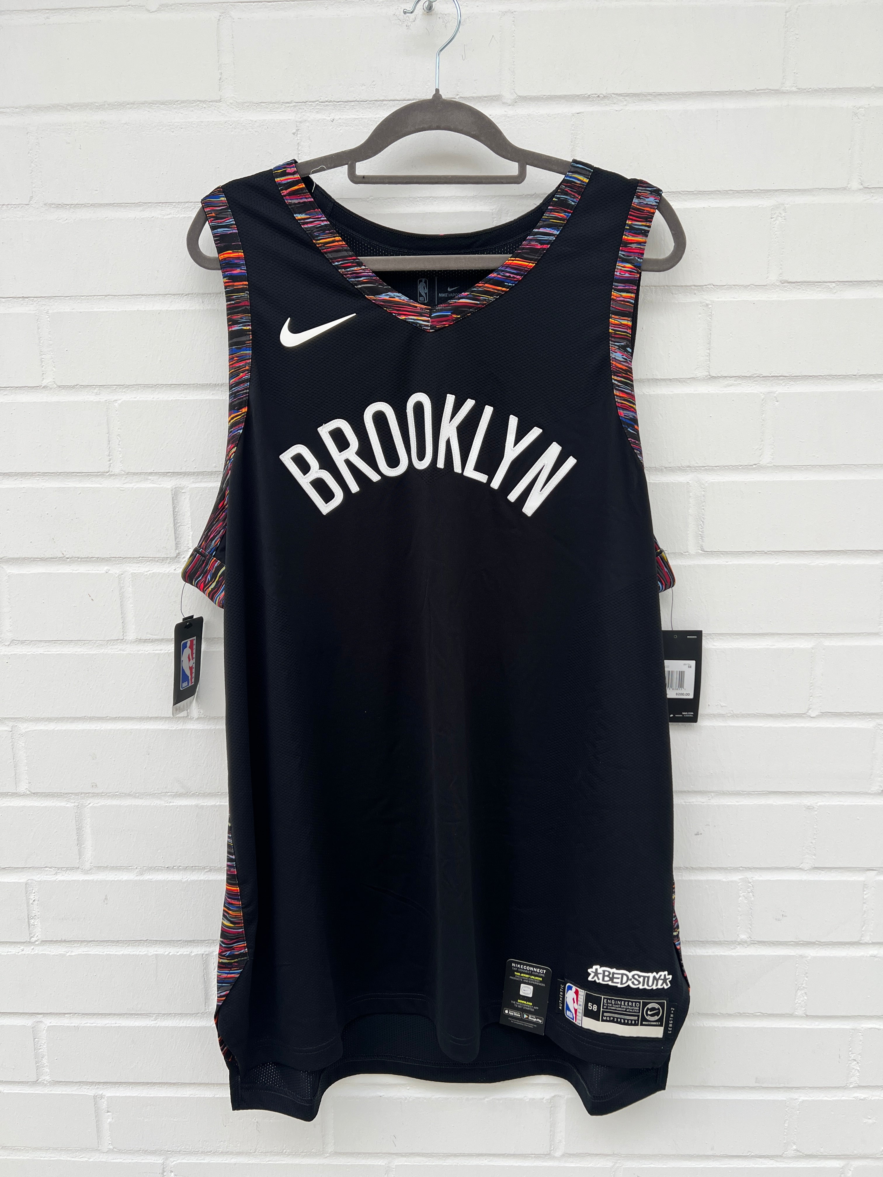 (Stange4) NBA Brooklyn Trikot schwarz Gr.3XL