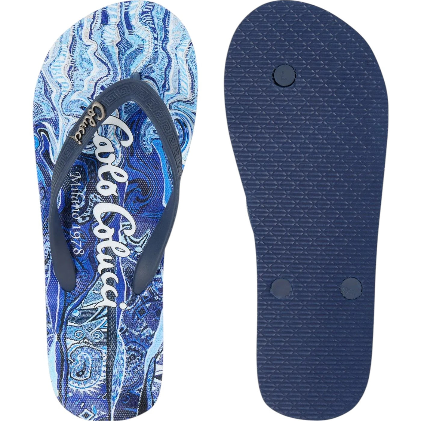 Carlo Colucci Flip Flop blau