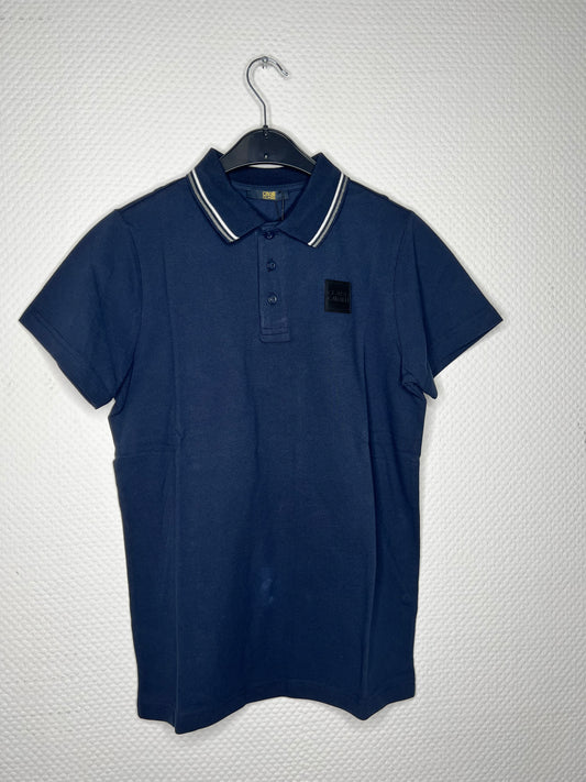 (28) Cavalli Class Poloshirt Navy Blau