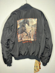(46) Alessandro Magno Bomberjacke Schwarz Pferd Chapter3