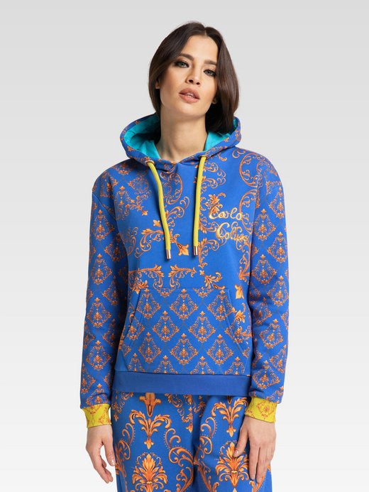 Carlo Colucci Damen Hoodie Gr.XS -63-
