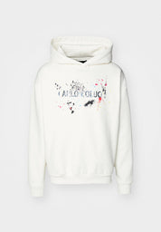 Carlo Colucci Hoodie Farbspritzer Gr.M