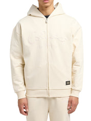 Carlo Colucci Sweatjacke Gr.M Creme