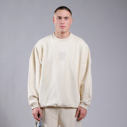 Alessandro Magno Core Sweatshirt Creme Gr.XXL