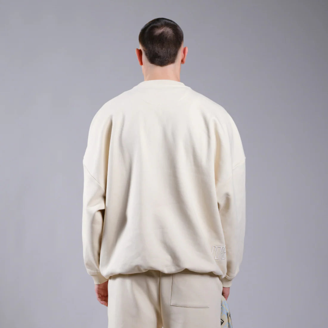 Alessandro Magno Core Sweatshirt Creme Gr.XXL