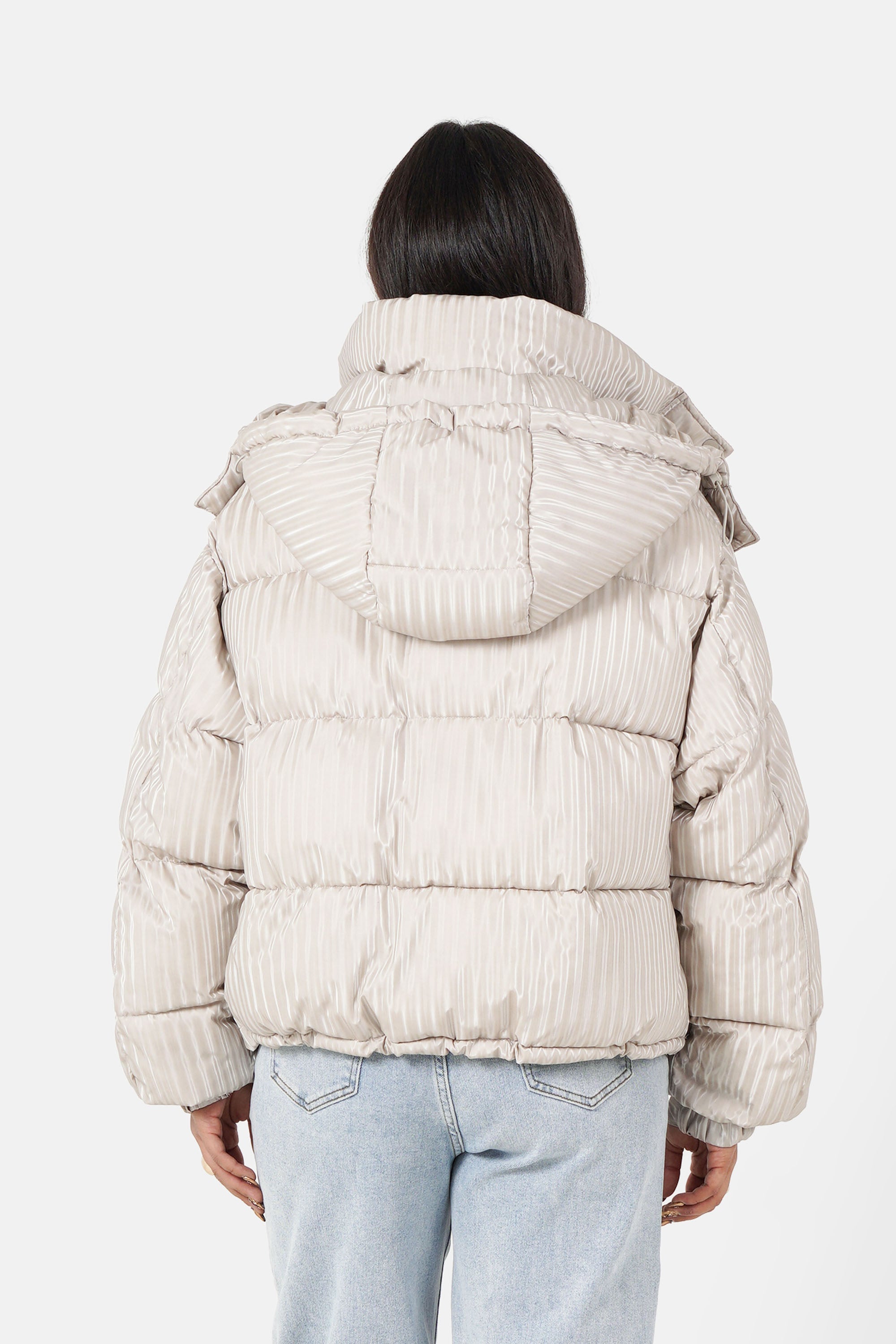 Sixty June IRIDESCENT Oversized Puffer Jacke Gr.L