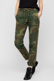 Zadig & Voltaire Camo Damen Jogger Baumwolle khaki Gr.36