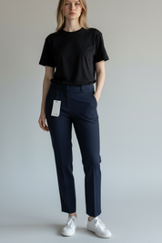 Lacoste Damen Hose Navyblau Gr.S