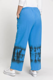 (U38) Ulla Popken Hose blau 804293 730