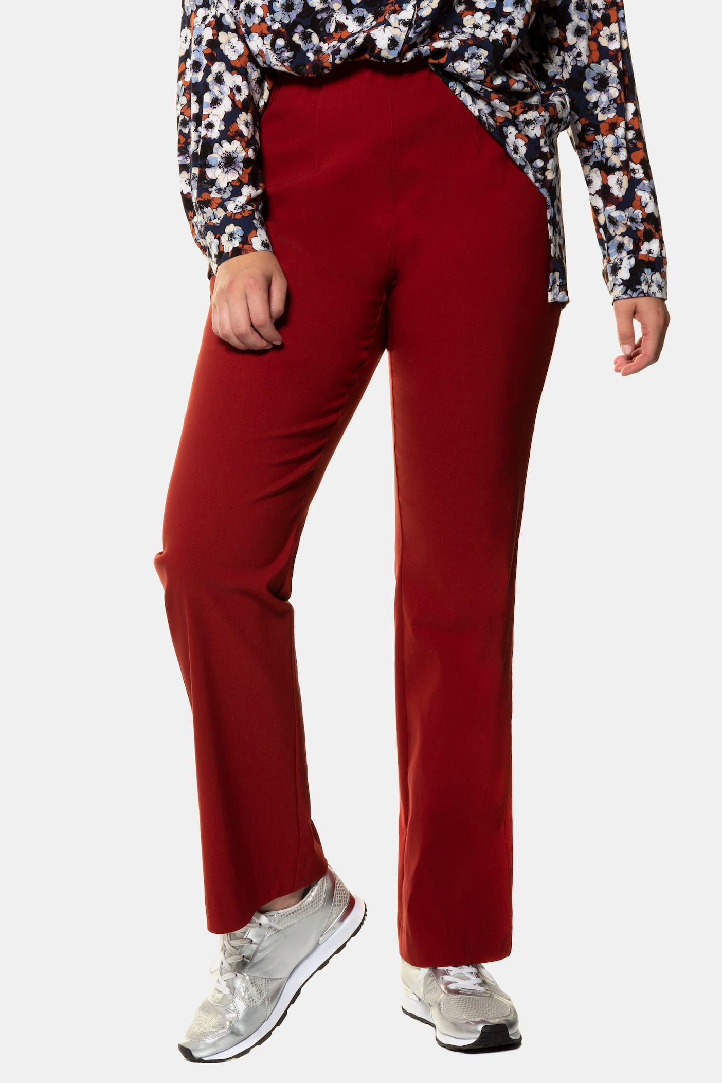 (45) Ulla Popken Hose Rot 615444 33