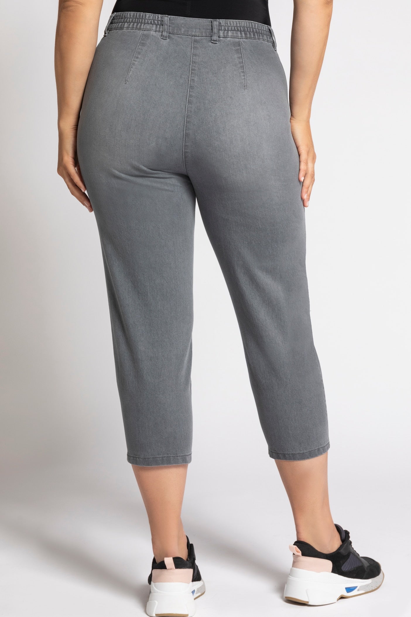 (U6) Ulla Popken Jeans grau 790810 12