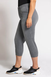 (U6) Ulla Popken Jeans grau 790810 12