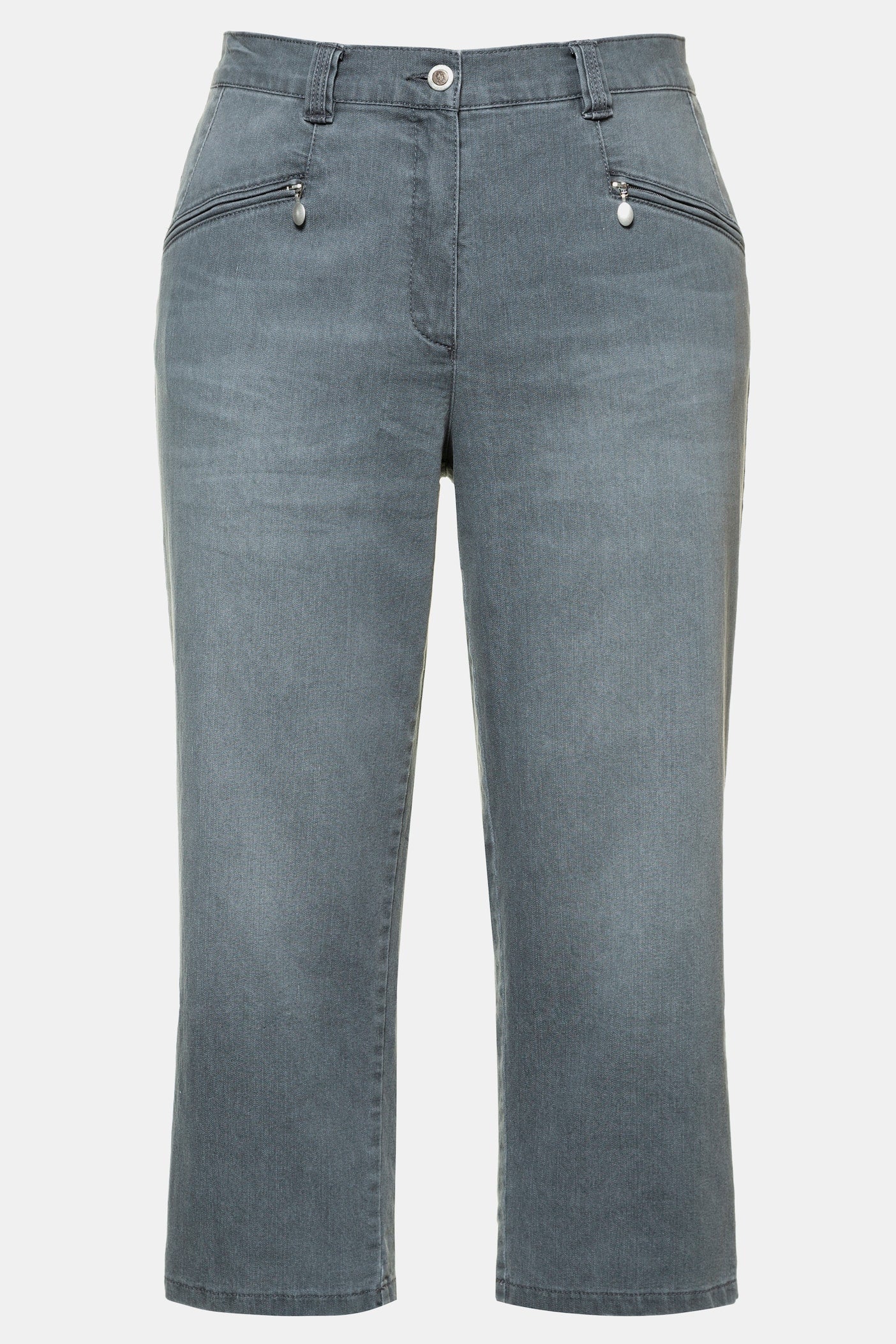 (U6) Ulla Popken Jeans grau 790810 12