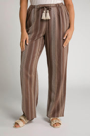 (U3) Ulla Popken Hose braun 806567 330
