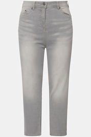 (U20) Ulla Popken Jeans grau 806380 307