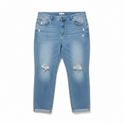 (U13) Ulla Popken Jeans löcher 807372 901