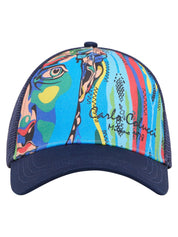 Carlo Colucci Trucker Cap blau -100-