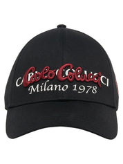 Carlo Colucci Cap schwarz -85-