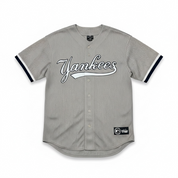 Vintage Majestic Major Leauge New York Yankees Shirt grau