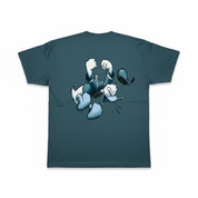Vintage Changes Donald Duck Tshirt petrol