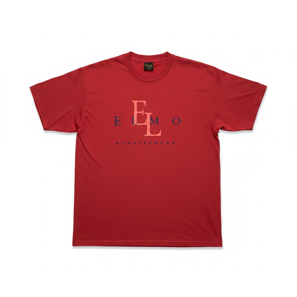 Vintage Changes Elmo Tshirt Rot