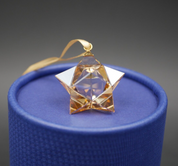 SWAROVSKI Weihnachtsstern Aufhängedeko Weihnachtsbaum Christmas Star Gold (5223596)