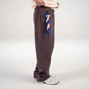 Alessandro Magno Jogger Anzug Set Hoodie+Hose  Braun Nude CH. 7