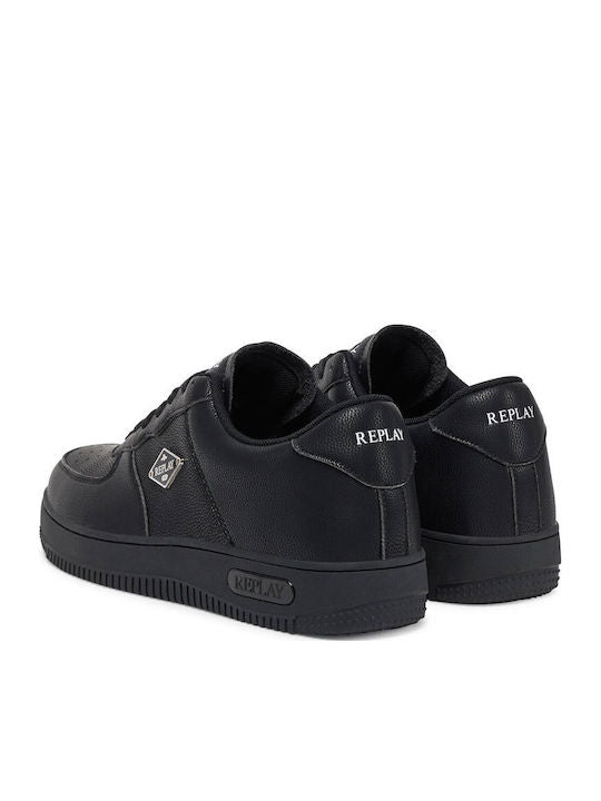 REPLAY Epic High Fur Sneaker Black
