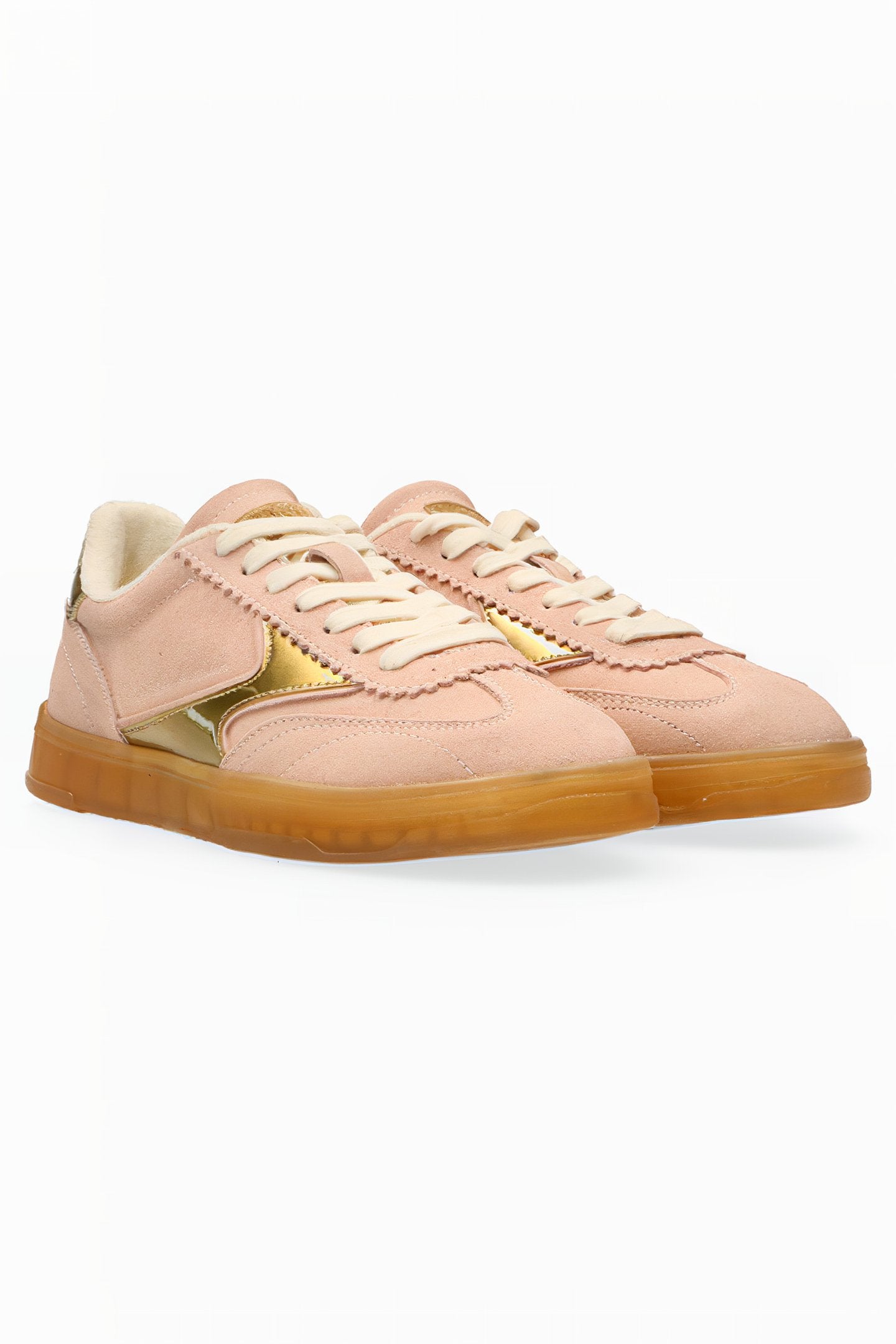 SCOTCH & SODA Low Nixie Sneaker Shirting Pink/Gold Gr36