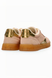 SCOTCH & SODA Low Nixie Sneaker Shirting Pink/Gold Gr36