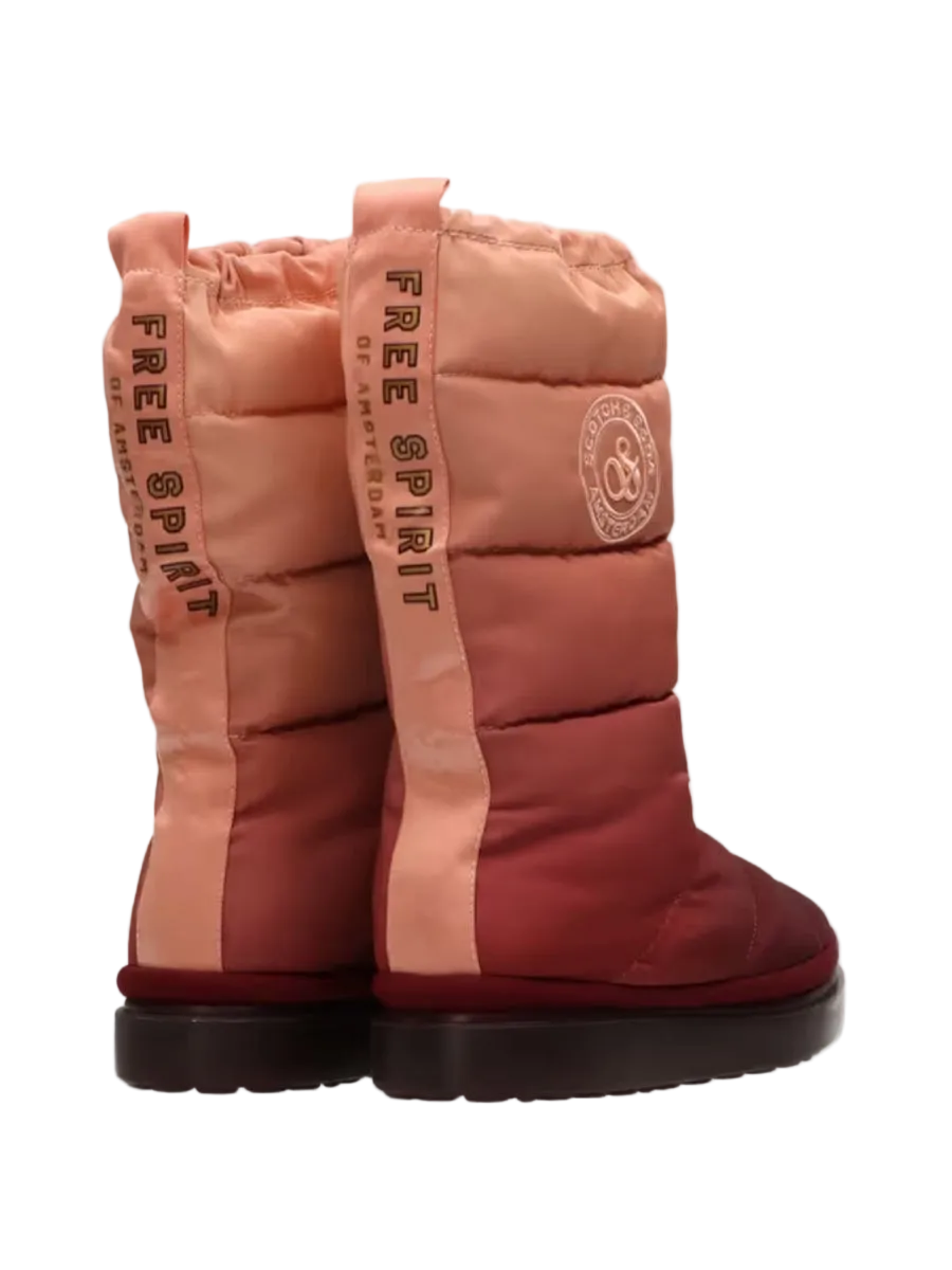 SCOTCH & SODA Joan Boots Bordeaux Graded